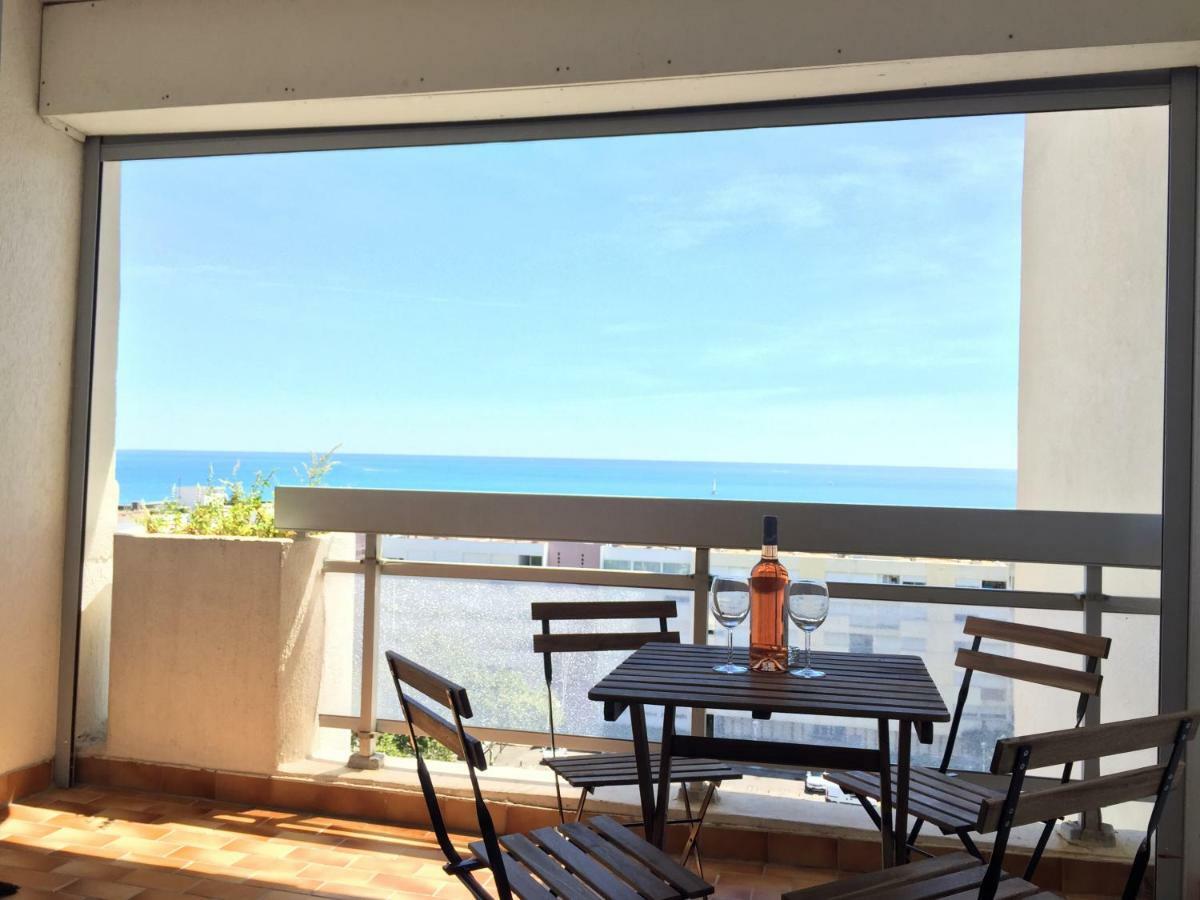 Exceptionnel ! Appartement Vue Imprenable Sur Mer. Carnon-Plage Luaran gambar
