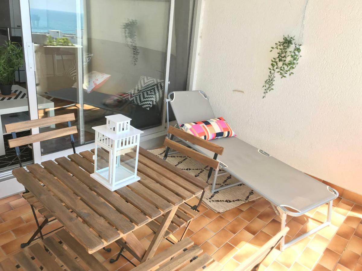 Exceptionnel ! Appartement Vue Imprenable Sur Mer. Carnon-Plage Luaran gambar